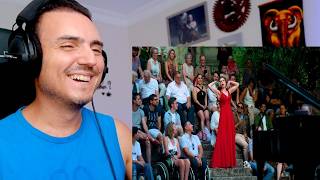 When a singer is in the audience ... 😳 Carmen, IMPROMPTU Festival Reaction