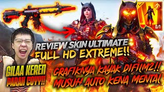 REVIEW SKIN ULTIMATE GRAFIK HD EXTREME! KAYAK DI FILM2 BERAPI2! MUSUH AUTO KENA MENTAL | PUBG MOBILE