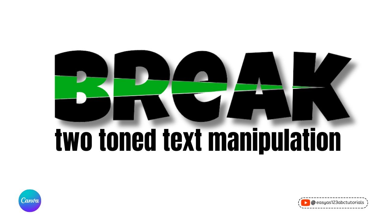 How to Cut a Shape from Text in Canva Easy to follow Tutorial for ...