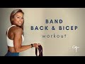 Back and Biceps | Resistance Band Workout at Home
