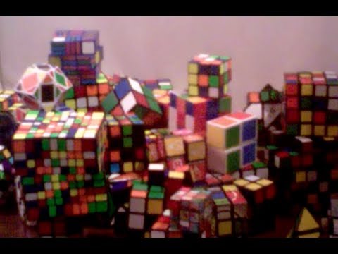 SCRAMBLING ALL MY CUBES!!! - TehCubeDude 5k Contest Entry