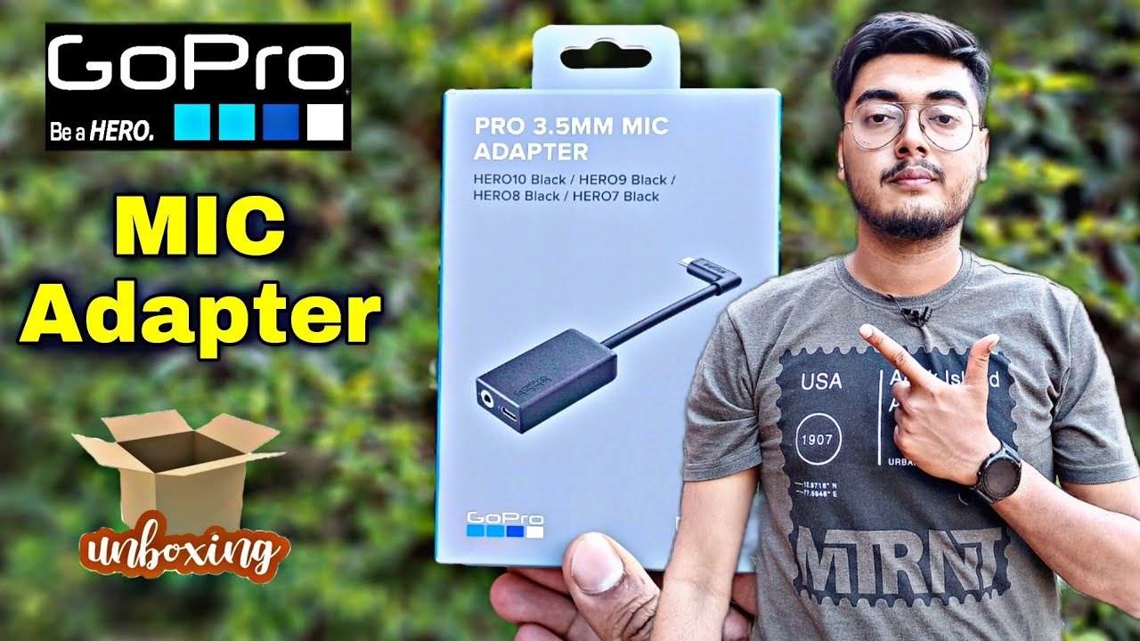 Gopro 3.5mm Mic Adaptor Unboxing | GoPro Mic Adaptor | GoPro Hero10 MIC ...