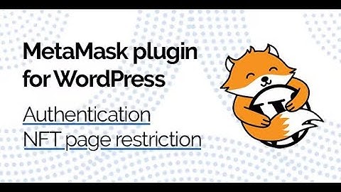 MetaMask plugin for WordPress & WooCommerce All-In-One | wpdapp By codalityco