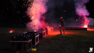 Behind the scenes at a fireworks show