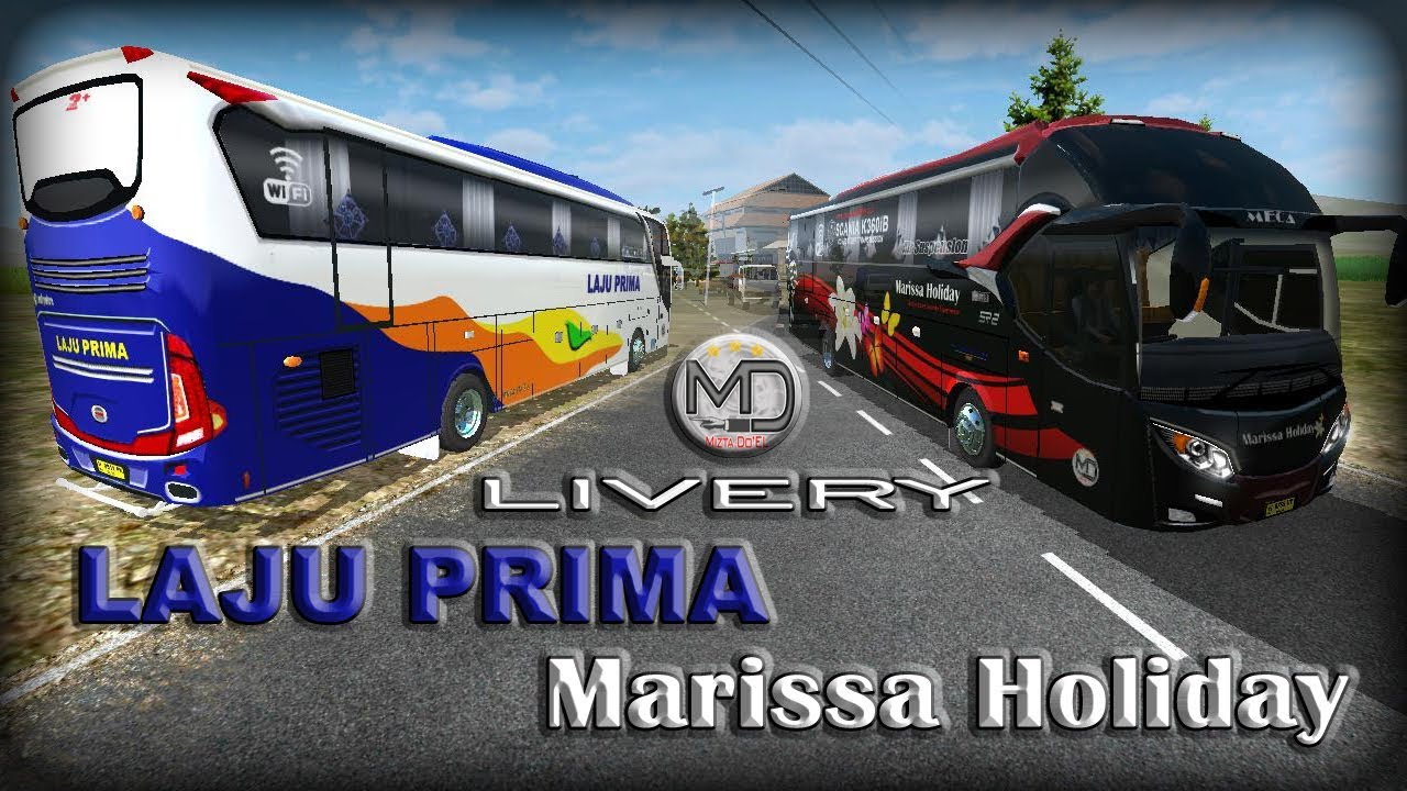 Livery Bussid Shd Laju Prima Download Livery Bussid Agra 