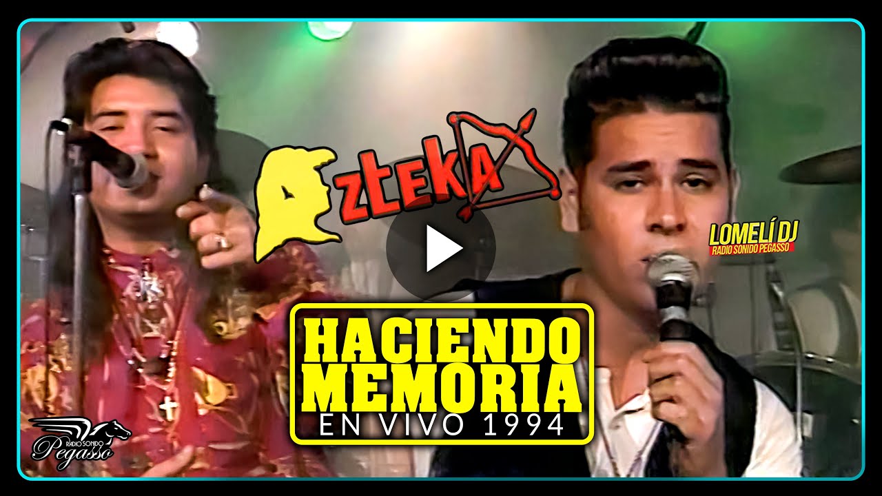 1994 - HACIENDO MEMORIA - Grupo Azteka - en vivo #grupoazteka -