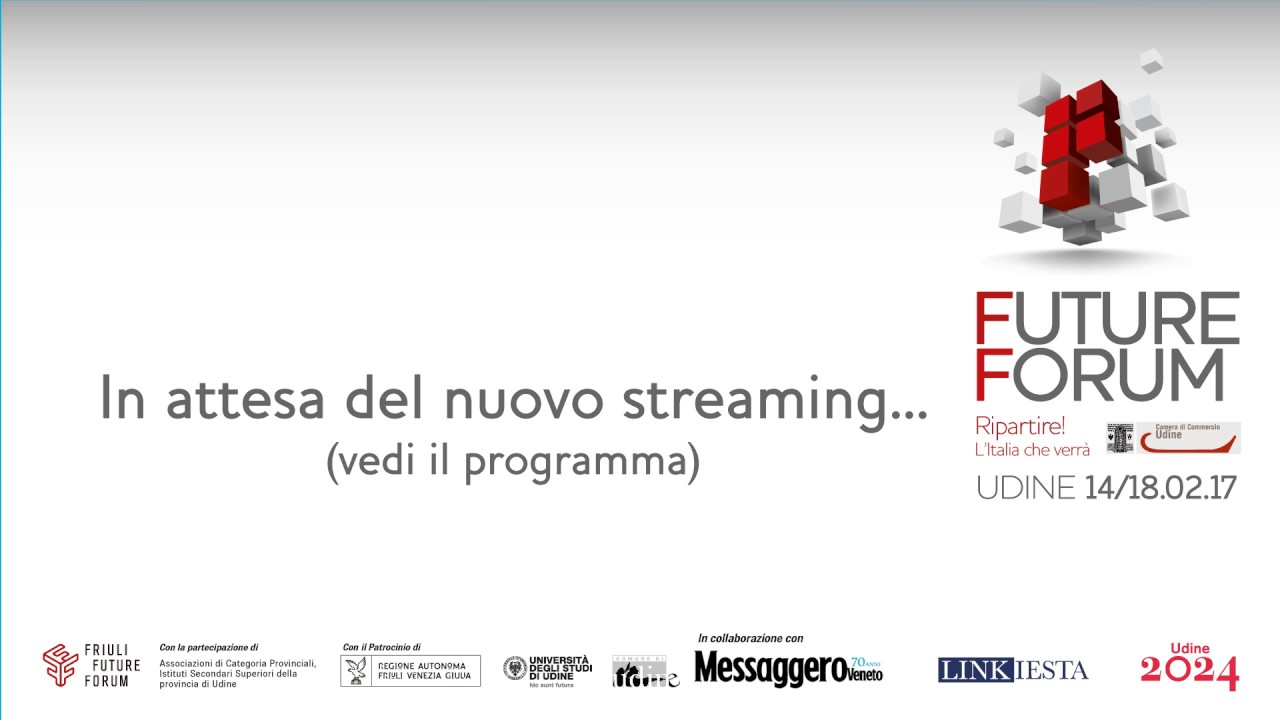 Future Forum 2017 - IL FUTURO D'EUROPA: EXIT O INTEGRAZIONE?