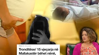 Thumbnail for 15-vjeçarja lindi vajzën në banjo në ditën e parë të shkollës. Shokon rrëfimi i gazetares