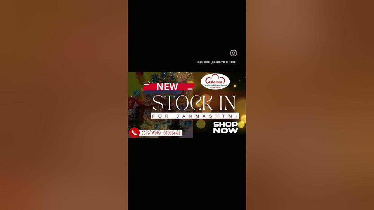 Latest collection for Janmashtmi 🥰😍Hurry up!!⌛ Contact base ☎️