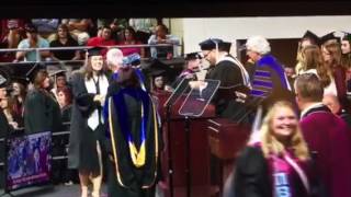 Catie White graduation from EKU.