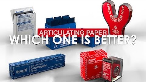 Articulating Paper- Thick or thin? #prosthodontics