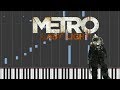 Metro Last Light - Main Theme (Piano Tutorial)