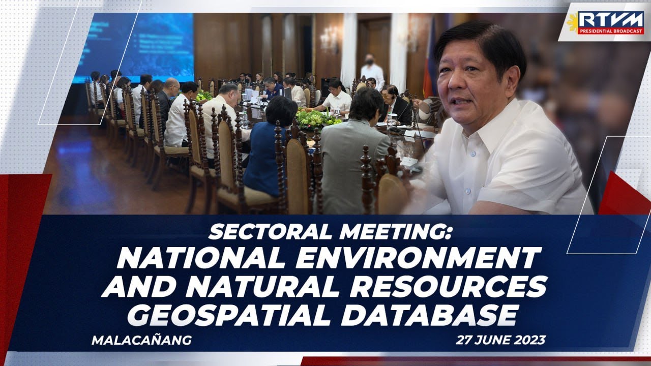Sectoral Meeting: National Environment and Natural Resources Geospatial ...