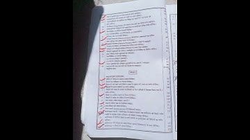 #viralvideo # BSc 1st year Botany minor imp questions 📝📚📕🖋️