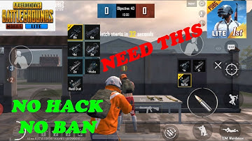 Quick Scope Button in PUBG LITE|Method 2|No App,No Hack,No Ban|Angry Animal