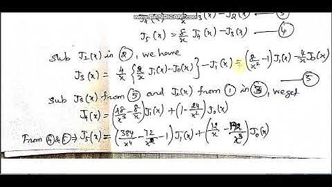 SERIES SOLUTION - RECURRENCE FORMULA