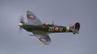 Spitfire Mk.IX at Old Warden 19th August 2017
