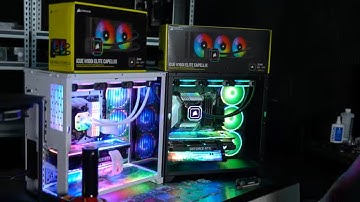 V1Tech AIO Covers for Corsair iCUE Elite Capellix