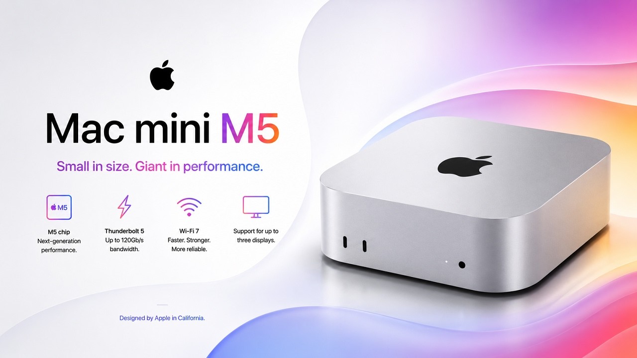 Apple Mac Mini M5 Leaks: Redesigned Chassis & Insane M5 Chip Power ...