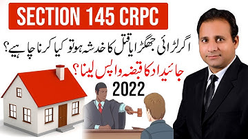 Dispute as to immovable property under crpc - 2022 - Abrar Ahmad Mehar Advocate