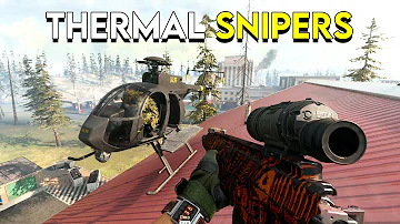 Thermal Snipers in Warzone are Incredible!  - CoD: Modern Warfare