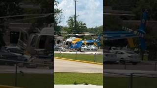 Forrest General Hospital, rescue helicopter transporting patient hattiesburg MS USA God Bless y’all