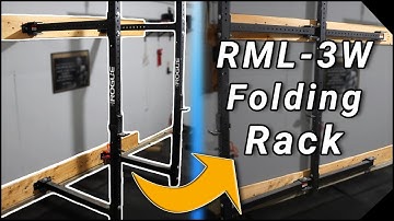Rogues BEST Space Saving Squat Rack For Garage Gyms? | RML-3W Review