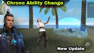 Chrono Ability Change / Ob30 Update Free Fire