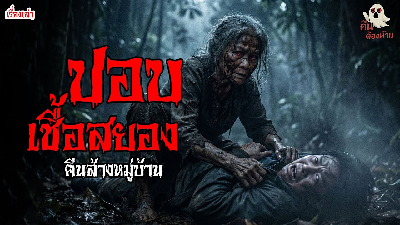 ปอบเชื้อสยอง คืนล้างหมู่บ้าน | เรื่องเล่าผี คืนต้องห้าม