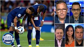 PSG goleó con una pelea entre Neymar y Mbappé ¿problemas en París? | Jorge Ramos y Su Banda