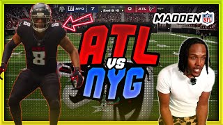 Madden 24 Battle: ATL vs NYG *DRAKE LONDON WENT OFF!