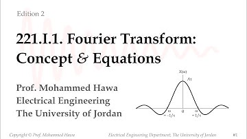 221.I.1. Fourier Transform: Concept & Equations
