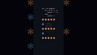 Prints Letter Patterns on Python