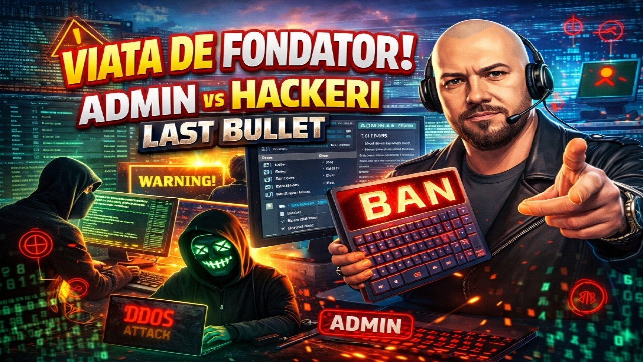 🔴LIVE🔴#2 RAZIE PE SERVER CA ADMIN🔴Server: Last Bullet🔴 #fivem  #gta5 #roleplay #las7man