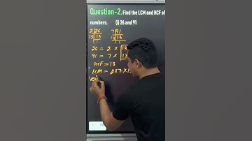Verify HCF & LCM of 26 & 91 by alpha sir #manojdey #physics #pubgmobile #alakh_sir_motivation #panda