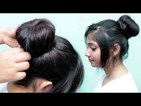 Repeat New Stylish Juda Hairstyle For College Girls New Juda