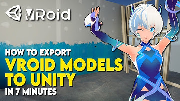 How to Export VRoid Studio Models to Unity in 7 Minutes or Less (3D/URP)