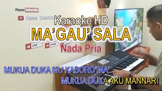 MA'GAU' SALA Rinu Tangalayuk | HD Karaoke Toraja Nada Pria