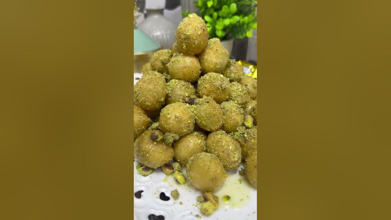 How to make Pistachio Kaimati Chef Ali Mandhry dijalartiste YouTube