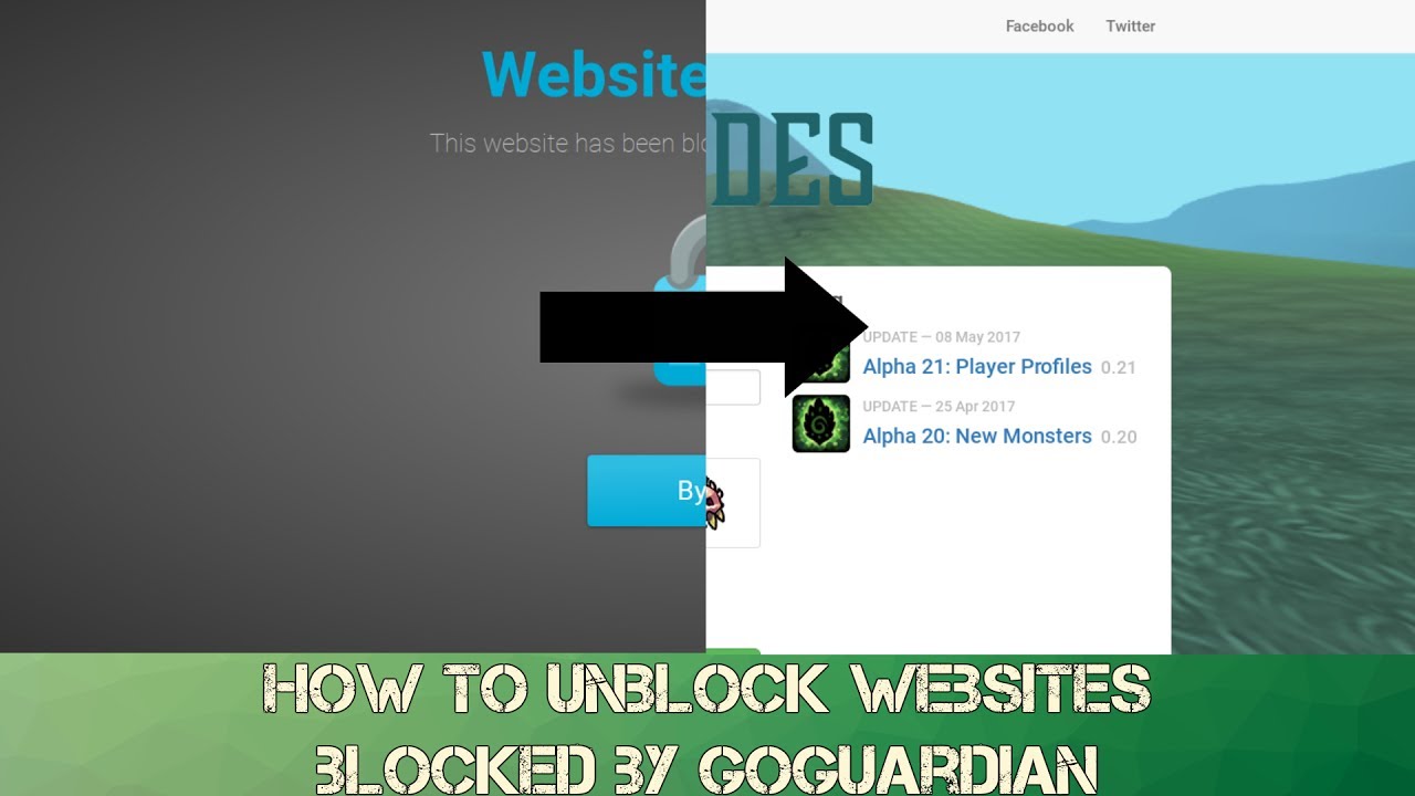 How to unblock websites blocked by GoGuardian! - YouTube