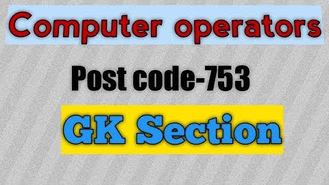 Hpsssb Computer Operators|| Post code-753|| Gk section solved 🔥🔥