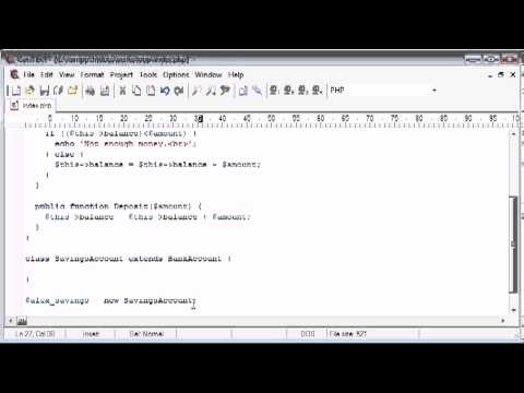 Beginner PHP Tutorial   197   extends Part 1   YouTube