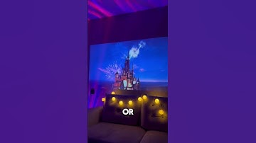 Does It Have FIFA? 🤔 Watch This Retro Gaming Projector in Action! 🎮🔥 | Link in Comments