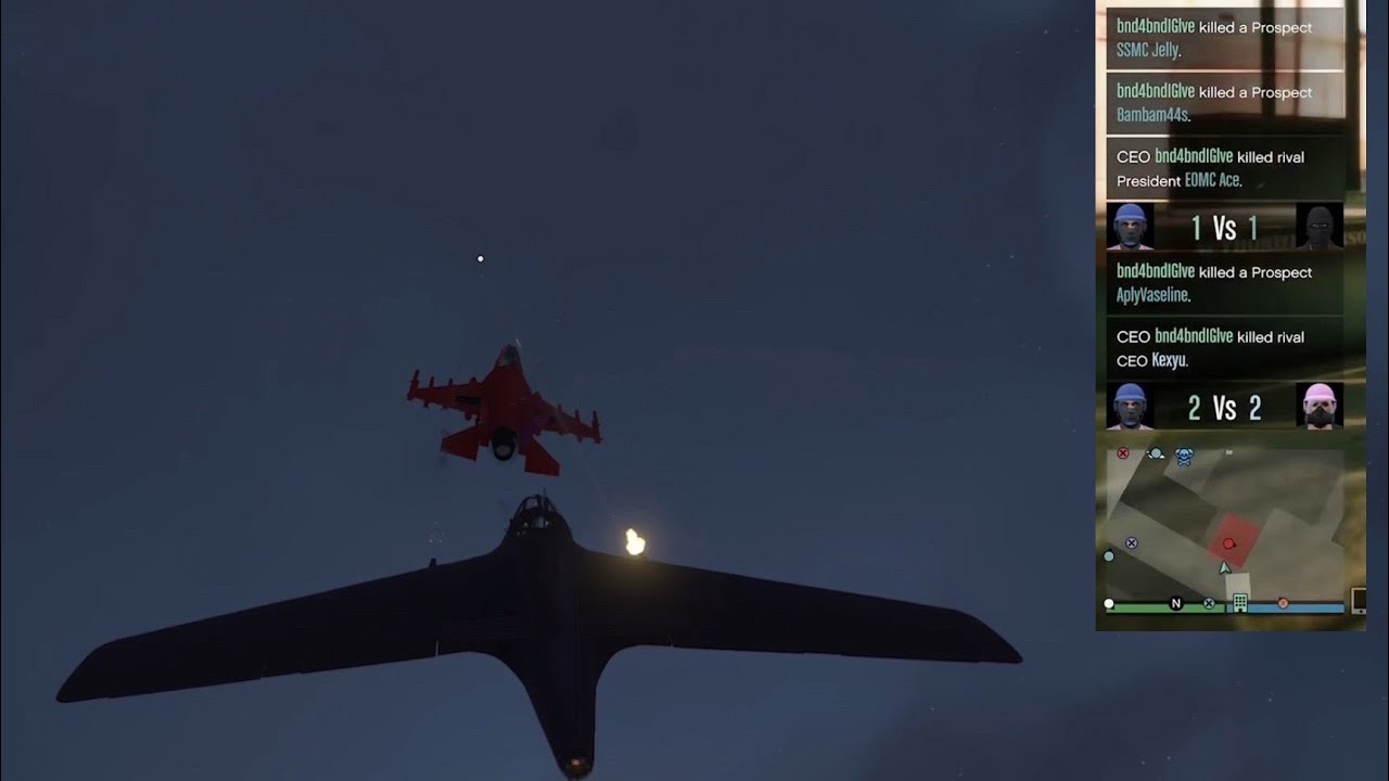 7 minutes of CHAOS in GTA Online…