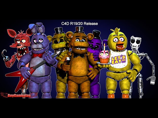 FNAF 1 DOWNLOAD FOR CINEMA 4D 