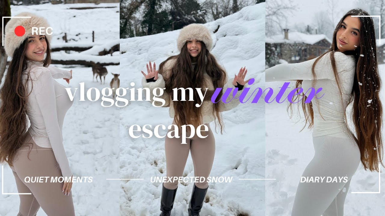 Я сбежала в заснеженную деревню | Зимний побег (Неожиданные друзья 🦌)