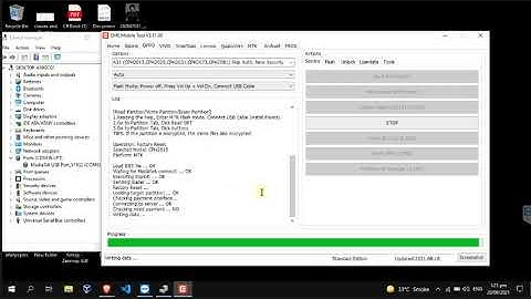 OPPO A54 CPH2239/A31 Password Pattern Hardreset Frp Pin Code Unlock By EMT Tool 100%