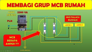 How to Divide MCB Groups in Home Installations / Dividing home installation MCB Groups