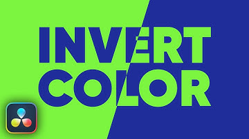 How to Invert Colors in DaVinci Resolve