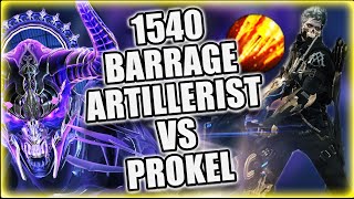 1540 Barrage Enhancement Artillerist Vs Prokel | Lost Ark